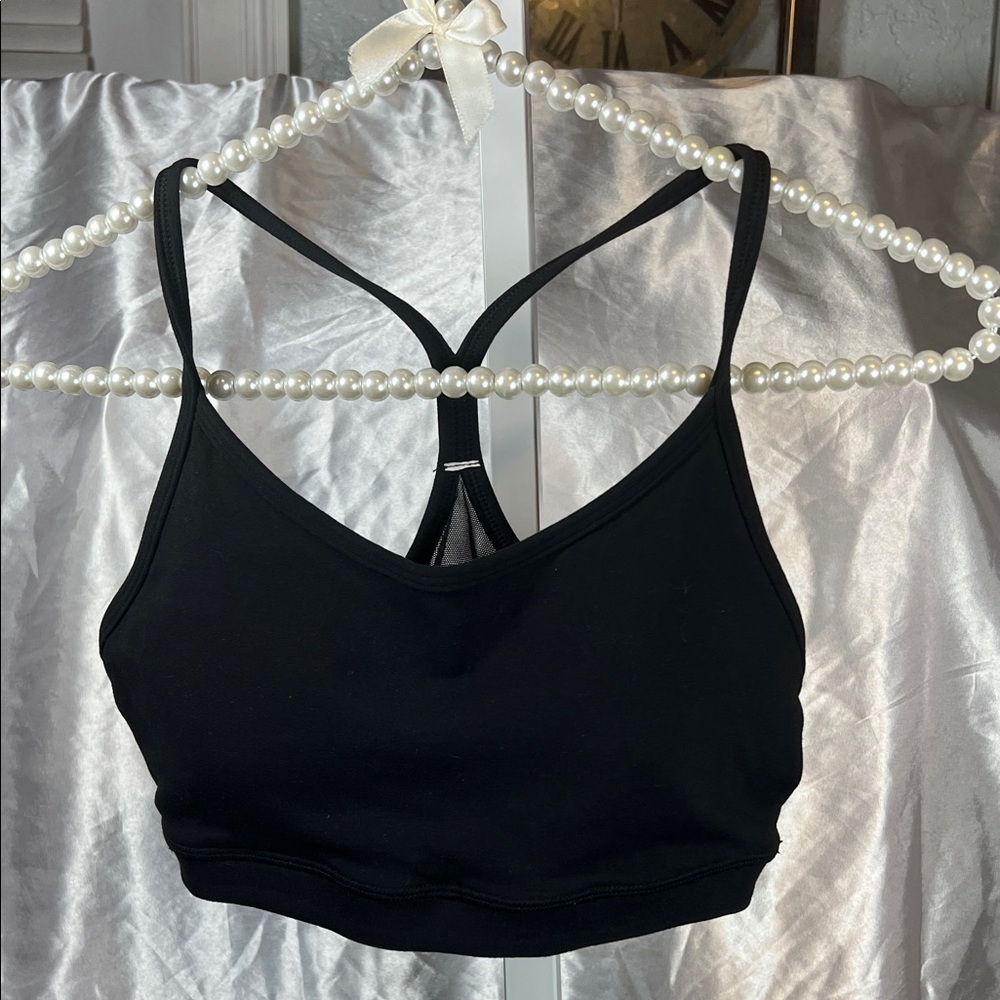 Lululemon Athletica Black Strappy Sports Bra A0311